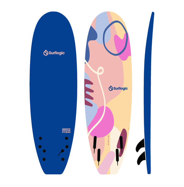 Surf Logic Softboard Smooth operator 6'6" quad