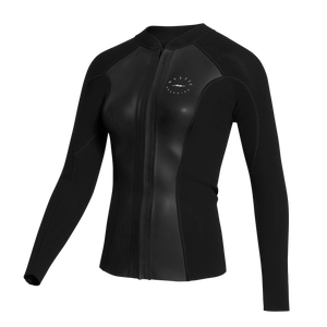 Sway L/S Neoprene Vest 2mm Fzip Women