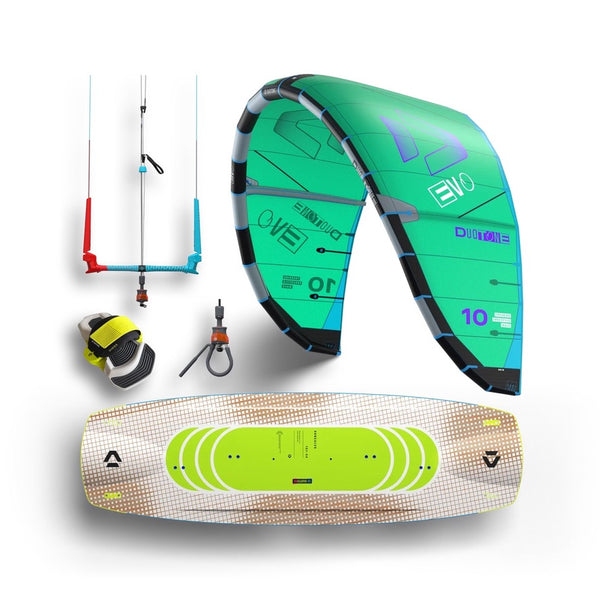 Duotone Evo Kiteset 2026 - Kite / Gonzales inkl. Vario Combo / Trustbar Inkl. Freeride Kit Pumpe (Kopie)