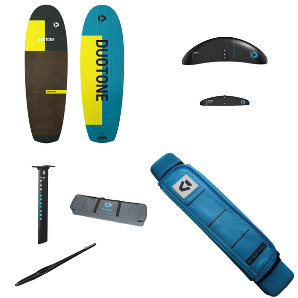 Duotone Package incl. Free, Foil Wing Set Carve , Foil Spirit Mast/Fuselage Set AL 3.0