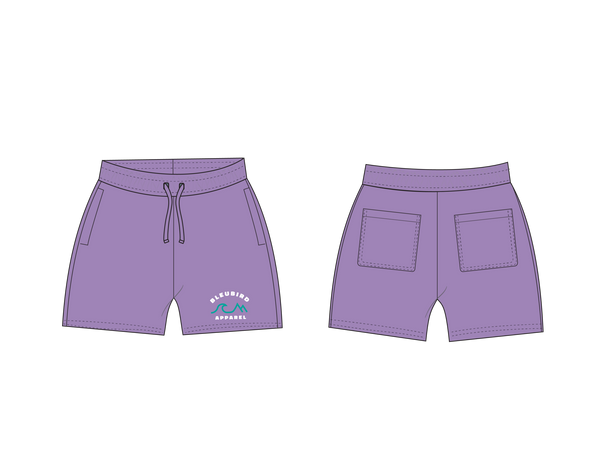 Violet Horizon Womens Shorts