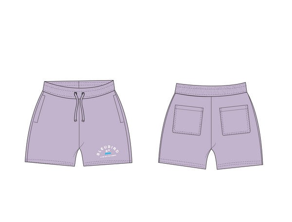 Lavender Original Womens Shorts