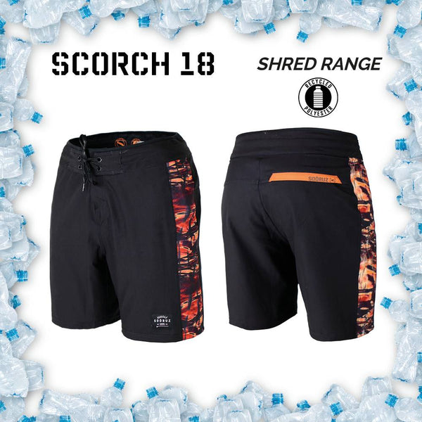 Soöruz Boardshort Shred 18 SCORCH  