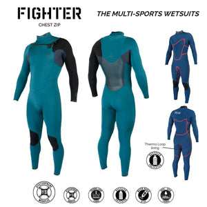 Soöruz Fullsuit Men 3/2 CZ FIGHTER - OYSTERPRENE