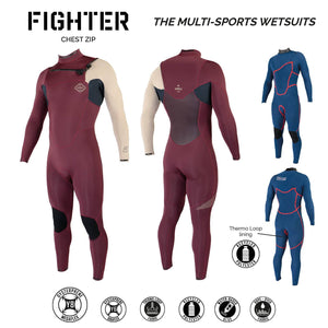 Soöruz Fullsuit Men 3/2 CZ FIGHTER - OYSTERPRENE