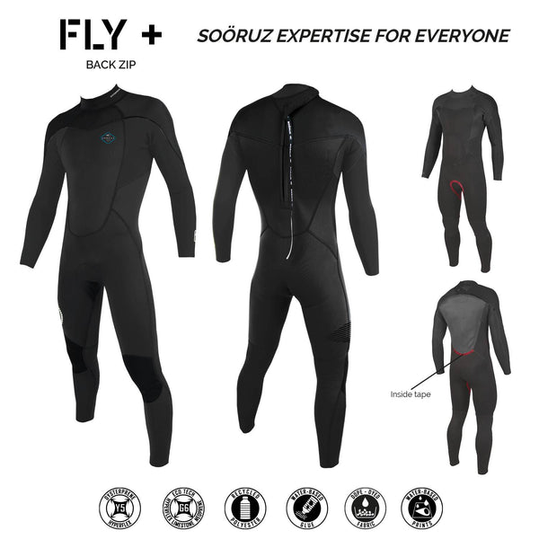 Soöruz Fullsuit Men 5/4 BZ FLY+ - OYSTERPRENE 