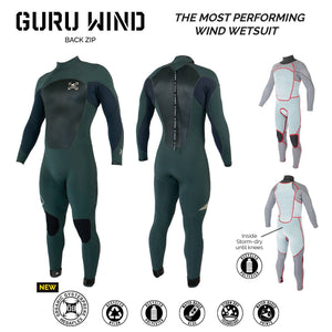 Soöruz Fullsuit Men 4/3 BZ GURU WIND - ORGANIC OYSTERPRENE