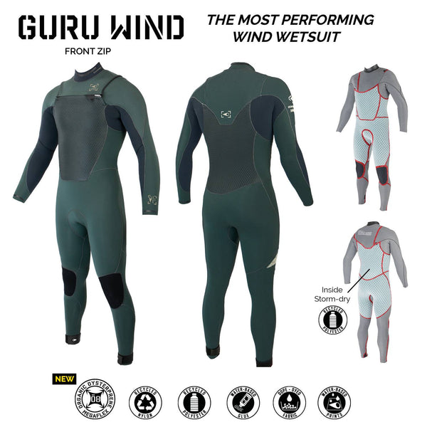 Soöruz Fullsuit Men 4/3 FZ GURU WIND - ORGANIC OYSTERPRENE