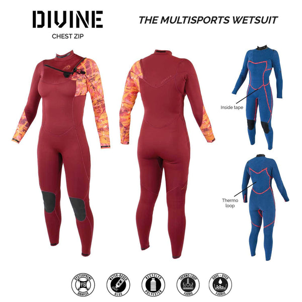 Soöruz Fullsuit Women 3/2 CZ DIVINE - OYSTERPRENE