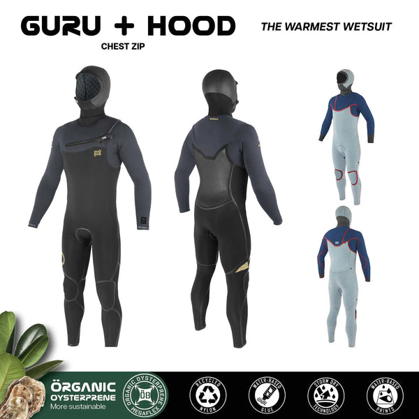 Soöruz Fullsuit Men 6/5/4 CZ GURU+ Hood - ORGANIC OYSTERPRENE W25
