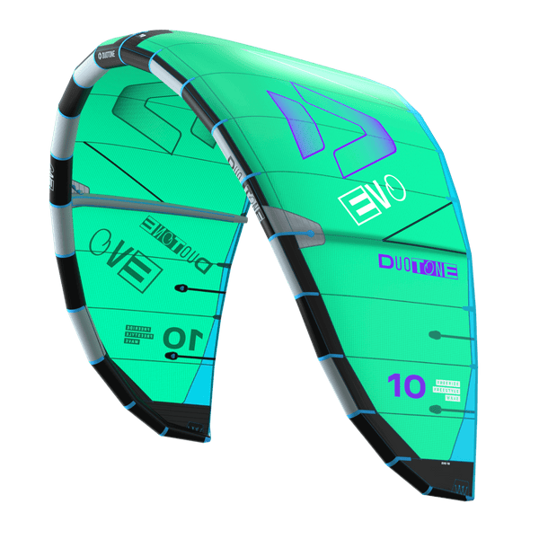 Duotone Evo Kiteset 2026 - Kite / Select inkl. Vario Combo / Trustbar Inkl. Freeride Kit Pumpe