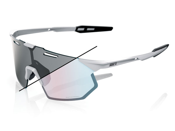 100% Hypercraft SQ - Rose Gold Mirror Photochromic  Lens