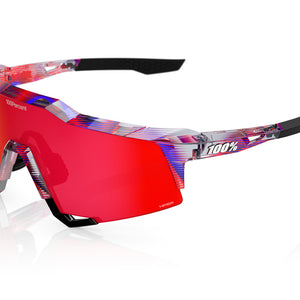 100% Speedcraft SL FDJ - HiPER Fire Red Mirror Lens