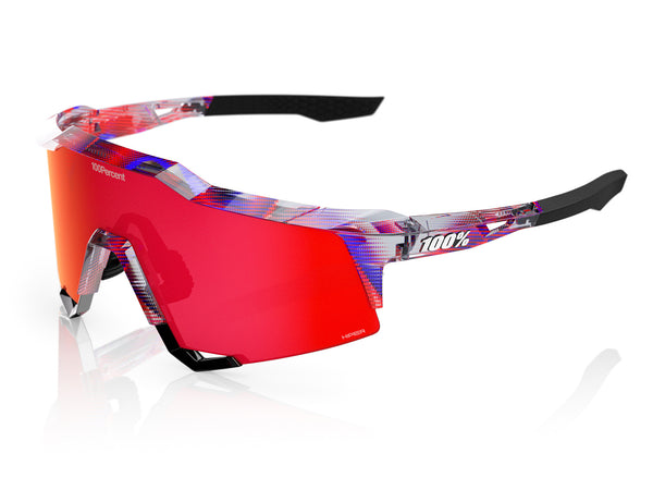 100% Speedcraft SL FDJ - HiPER Fire Red Mirror Lens