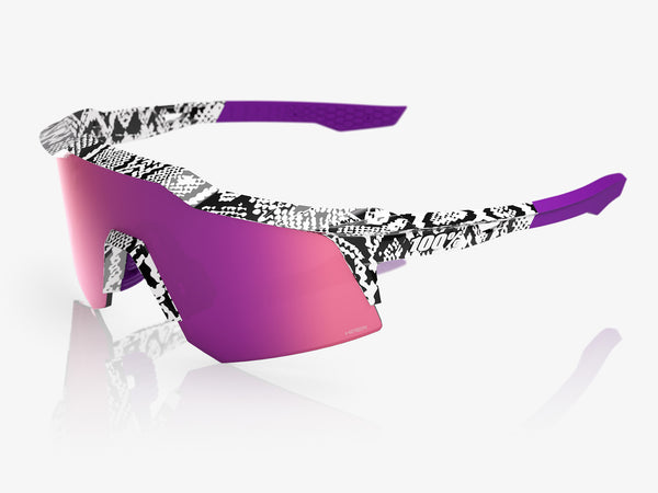 100% Speedcraft XS Elly 3 - HiPER Dark Purple Mirror Lens