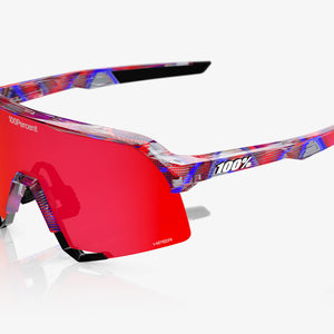 100% S3 FDJ - HiPER Fire Red Mirror Lens