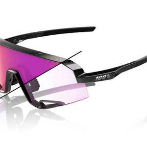 100% Slendale - Purple Photochromic Mirror Lens