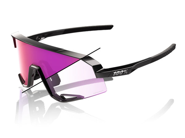 100% Slendale - Purple Photochromic Mirror Lens