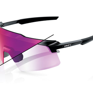 100% Aerocraft - Purple Mirror Photochromic Lens