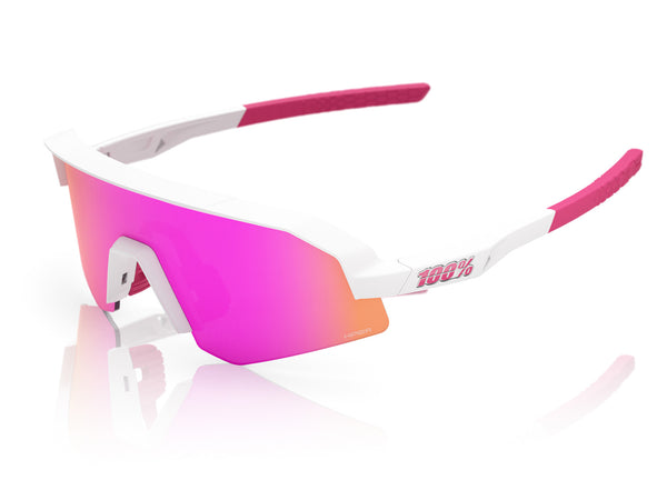 100% Slendale XS/Youth - HiPER Vital Pink Mirror Lens