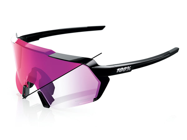 100% Korbin - Purple Mirror Photochromic Lens