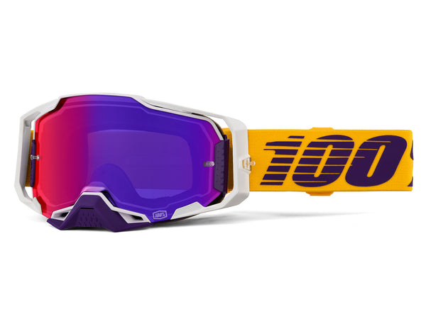 100% Armega Goggle, Difenbak - Purple Mirror Lens