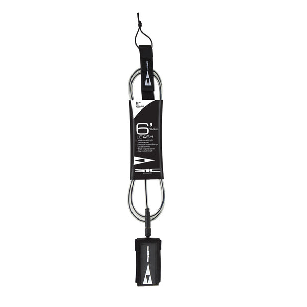 SIC Surf Leash 6' Black