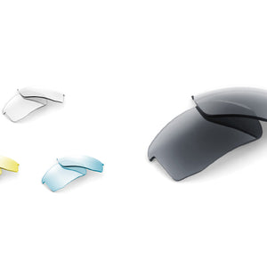 100% Speedcoupe smoke lens (SL), pair