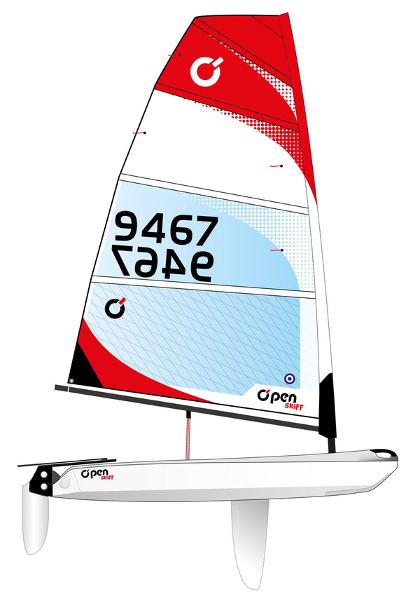 TAHE O'PEN SKIFF COMPLETE BOAT