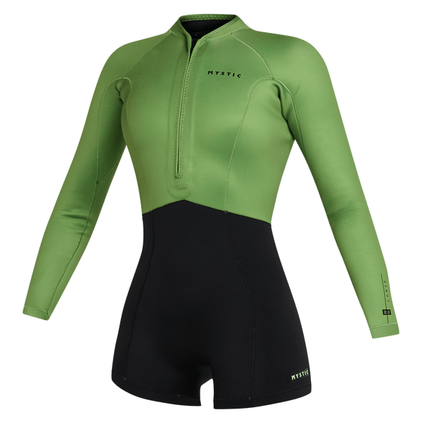 Lunar Longarm Shorty 2/2mm Fzip Women