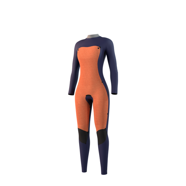 Star Fullsuit 3/2mm DFzip Women