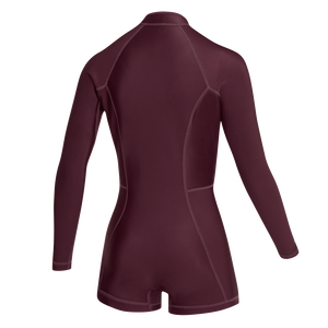 Lunar Longarm Shorty 2/2mm Fzip Women