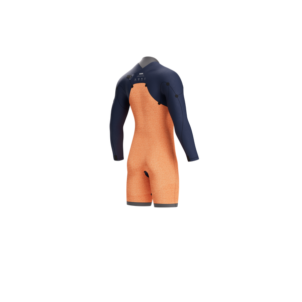The One Longarm Shorty 3/2mm Zipfree