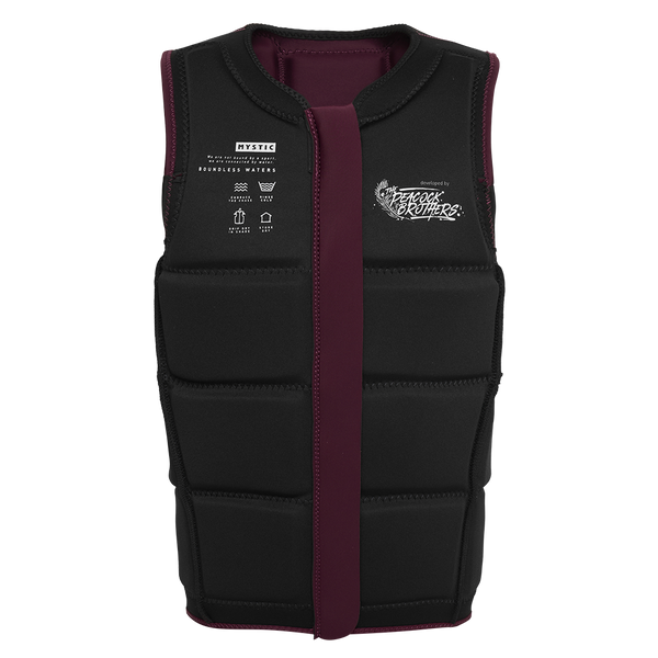 Peacock Impact Vest Fzip Wake