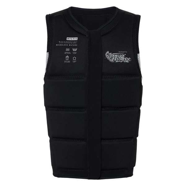 Peacock Impact Vest Fzip Wake